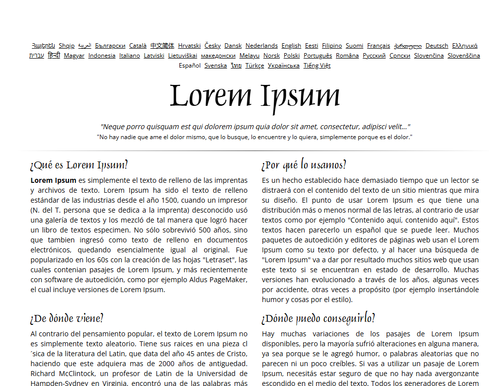 Lorem Ipsum